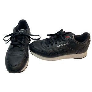 Reebok Classic Princess Black Leather Ripple Lace Women's Sneaker GX5093 Size 8